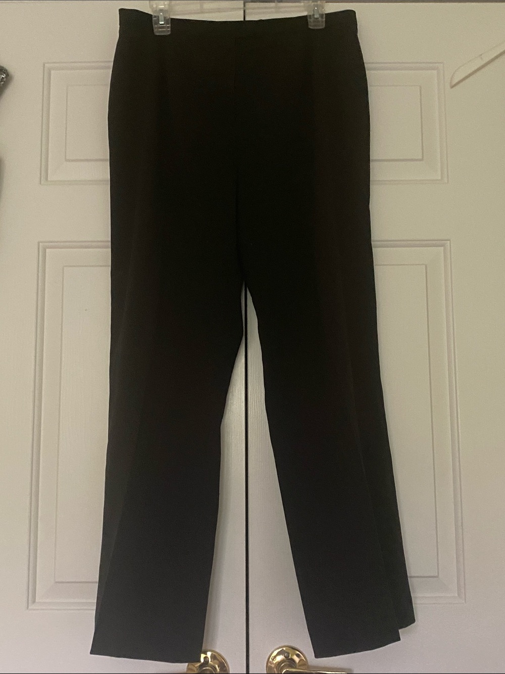 Dress Barn Black Wide-Leg Women's Dress Pants - fully lined - size